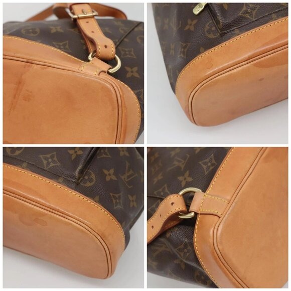 LOUIS VUITTON Monogram Montsouris MM Backpack M51136 LV Auth BA5166 - Picture 14 of 16